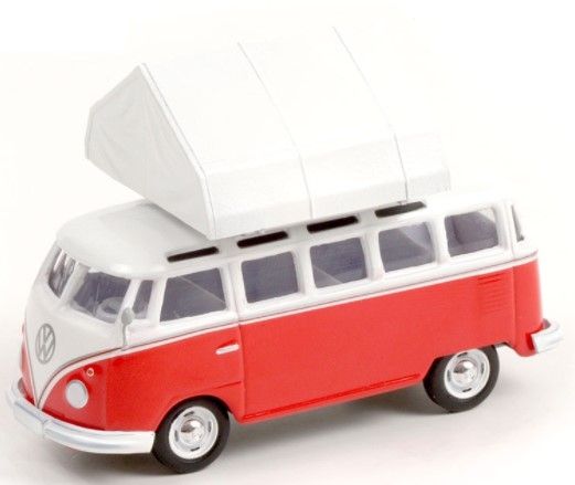 GREEN38010-A - VOLKSWAGEN Samba Bus 1964 THE GREAT OUTDOORS sous blister - 1