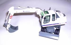 NZG675/05 - Pelle sur pneus LIEBHERR A314 EUROVIA - Boîte Promotionnelle - 1
