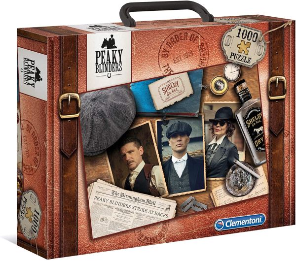 CLE39557 - Puzzle 1000 Pièces valisette PEAKY BLINDERS - 1