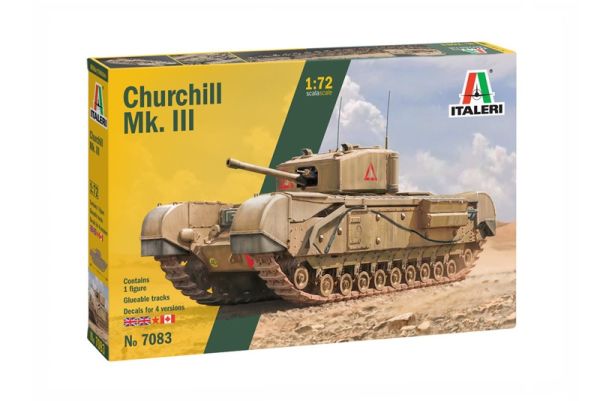 ITA7083 - Char Churchill Mk. III à assembler et à peindre - 1