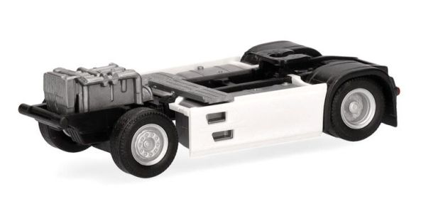 HER086295 - MERCEDES BENZ Actros L ProCabin chassis blanc - 2 pièces à assembler - 1