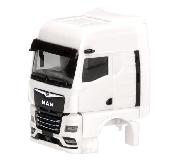 HER086332 - MAN TGX GX cabine déflecteurs et caméra de rétroviseur blanc - 2 pièces à assembler - 1