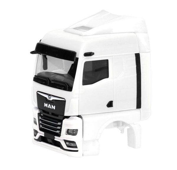 HER086349 - MAN TGX GM cabine déflecteurs et caméra de rétroviseur blanc - 2 pièces à assembler - 1