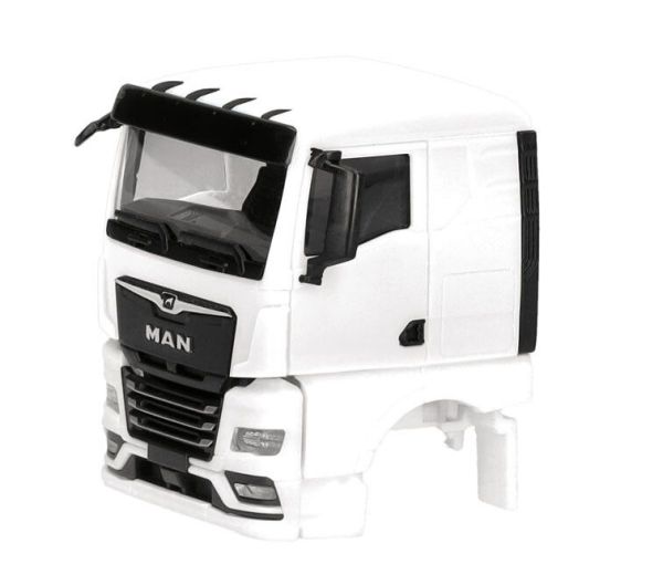 HER086363 - MAN TGX GN Cabine blanc - 2 pièces à assembler - 1
