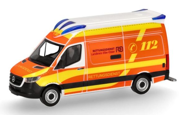 HER099042 - MERCEDES BENZ Sprinter 2018 Delfis service de secours du district d'Elbe-Elster - 1
