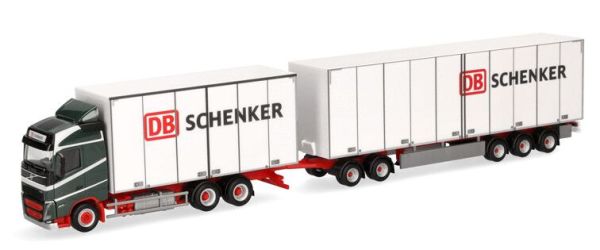 HER316163 - VOLVO FH GL 6x4 avec dolly et remorque 3 essieux DB SCHENKER - 1
