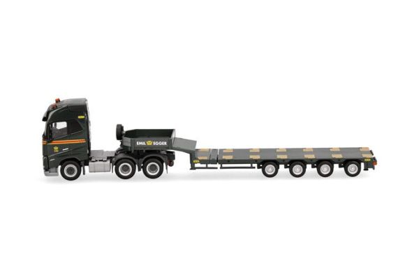 HER318853 - VOLVO FH GL 6x4 avec plateau 4 essieux EMIL EGGER - 1