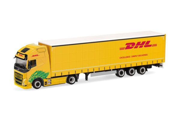 HER318952 - VOLVO FH GL XL Electric 4x2 avec remorque 3 essieux DHL - 1
