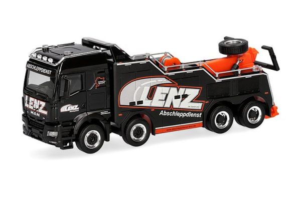 HER320634 - MAN TS TM 8x4 Dépanneuse Empl BISON LENZ - 1