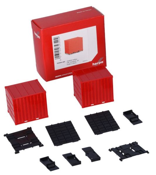 HER053594-004 - Container 10 pieds avec support - 2 pièces à assembler - 1