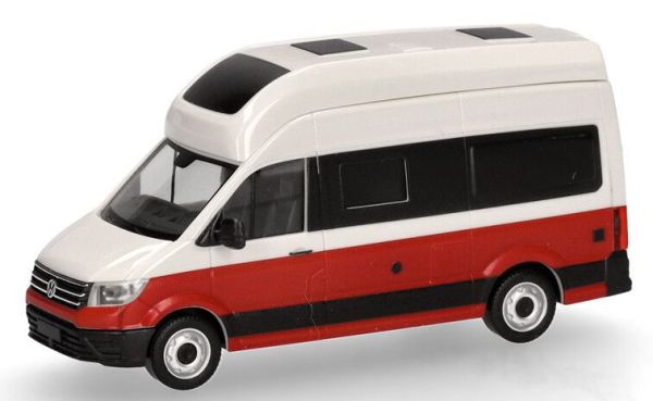 HER096294-003 - VOLKSWAGEN Crafter Grand California 600 beige et rouge - 1