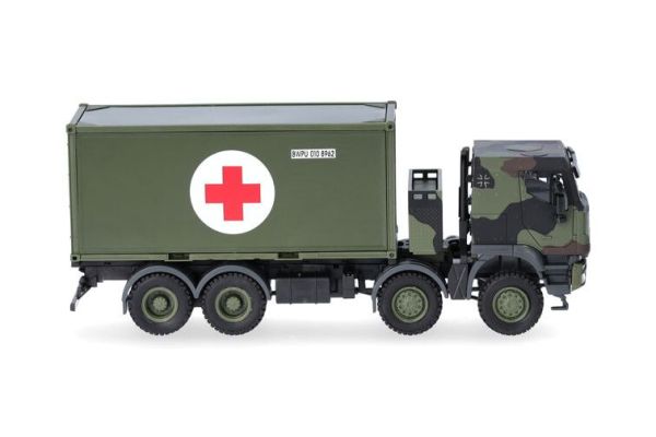 HER747219-002 - IVECO Trakker 8x8 avec container 20 pieds de la Bundeswehr - 1