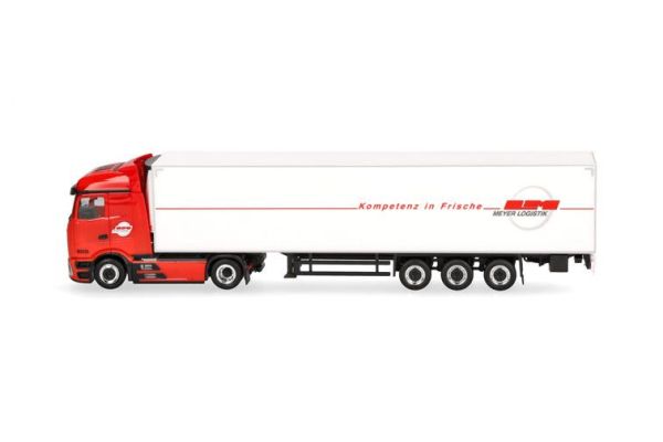 HER962551 - MERCEDES BENZ Actros ProCabin 4x2 avec remorque frigo 3 essieux MEYER LOGISTIK - 1