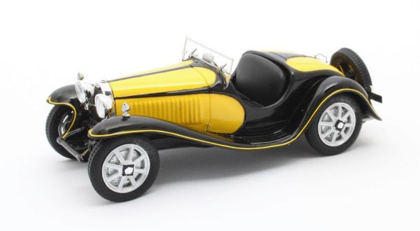 MTX40205-071 - BUGATTI TSS Roadster noire et jaune 1932 - 1