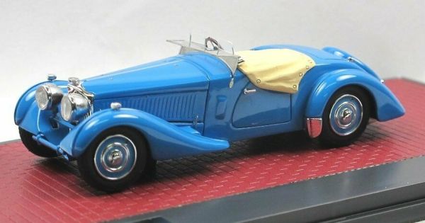 MTX40205-092 - BUGATTI T57S Corsica Roadster bleue 1937 - 1