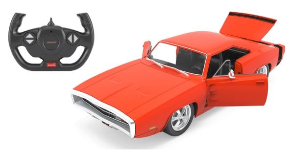 JAM402116 - DODGE Charger R/T 1970 Rouge Radiocommandée - 1