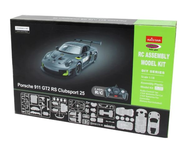 JAM402190 - En Kit - PORSCHE 911 GT2 RS Clubsport #25 grise - Radiocommandé - 1