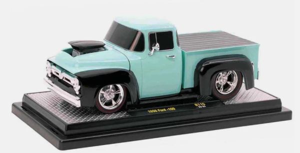 M2M-40300-115A - FORD F-100 1956 bleu - 1