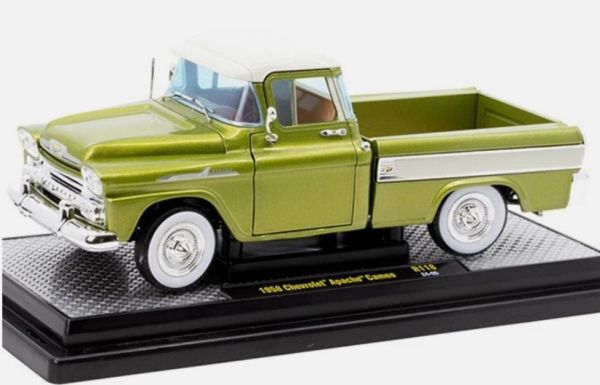 M2M-40300-118A - CHEVROLET Apache Cameo 1958 vert et blanc - 1