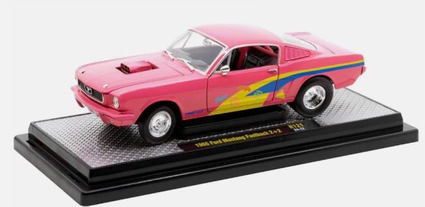 M2M-40300-121B - FORD Mustang Fastback 2+2 1966 Rose - 1