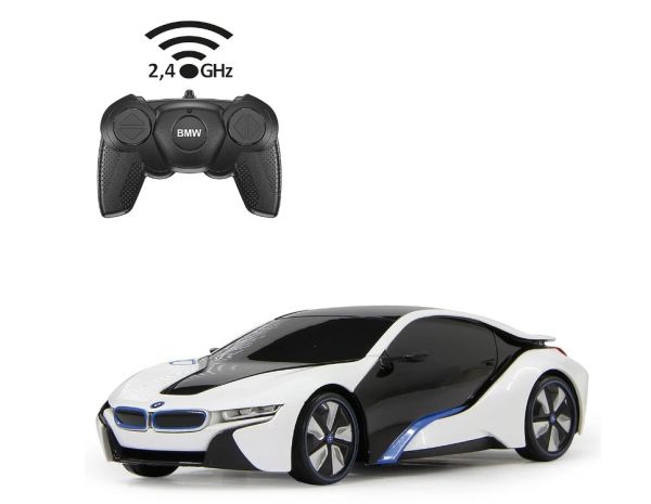 JAM404495 - BMW i8 Blanche vitre teinté radiocommandé - 1