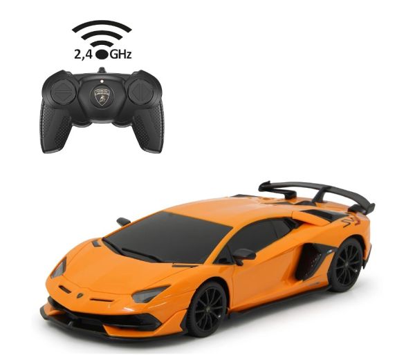 JAM405186 - LAMBORGHINI Aventador SVJ Orange - Radiocommandé - 1