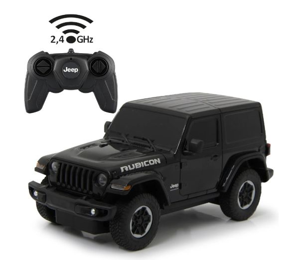 JAM405196 - JEEP Wrangler JL noire avec vitre teinté - Radiocommandé - 1