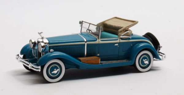 MTX40907-011 - ISOTTA Fraschini  8A SS Castagna Bleue Coupé ouvert 1929 - 1