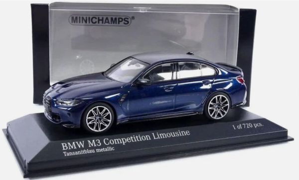 MNC410020201 - BMW M3 competition 2020 Bleu - Limité à 720ex. - 1