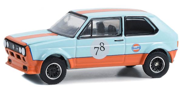 GREEN41135-D - VOLKSWAGEN Golf GTI de 1974 bleu - 1