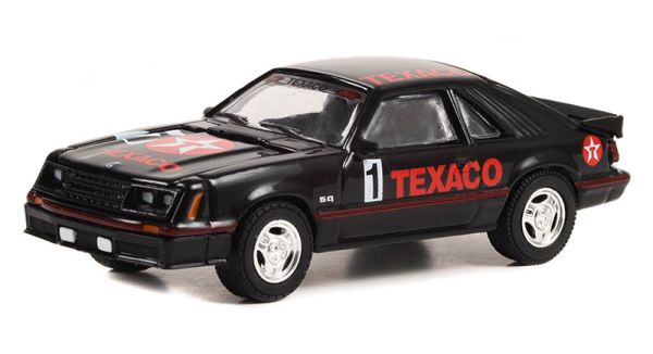 GREEN41150-C - FORD mustang GT 1982 TEXACO de la série RUNNING ON EMPTY sous blister - 1