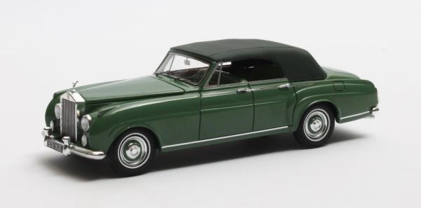 MTX41705-032 - ROLLS-ROYCE Silver Cloud Mulliner cabriolet fermé verte 1962 - 1