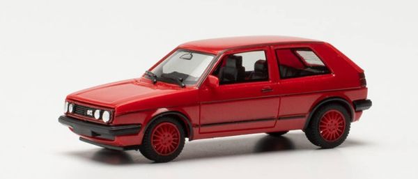 HER420846-002 - VOLKSWAGEN GOLF II GTI rouge - 1