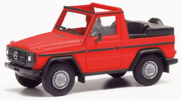 HER420860-002 - MERCEDES BENZ G Cabriolet rouge - 1