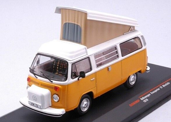 IXOCLC422NSP - VOLKSWAGEN T2 Westfalia 1978 Orange et blanc - 1