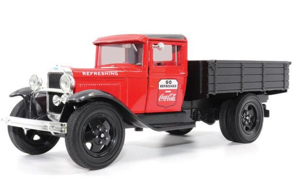 MCITY424022 - FORD AA pick-up  1931 COCA-COLA Rouge - 1