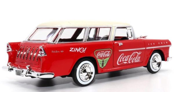 Miniature CHEVROLET Bel Air Nomad 1955 Coca-Cola MOTOR CITY