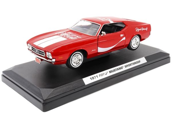 MCITY424071 - FORD Mustang Sportsroof 1971 Coca-Cola - 1