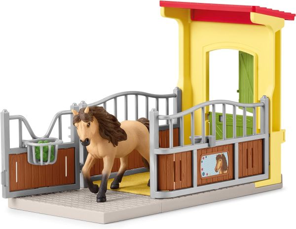 SHL42609 - Box avec Poney Islandaise - Extension Ferme Éducative - 1