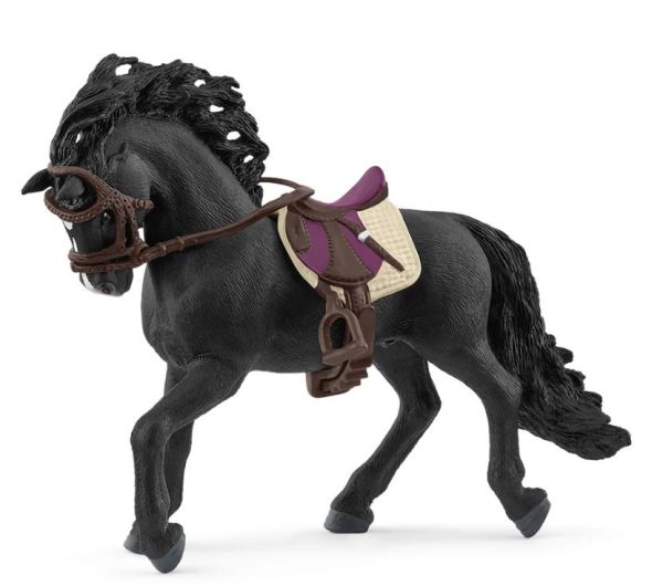 SHL42707 - Etalon pure race espagnole avec selle et bride - 1