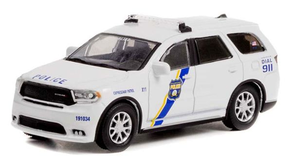 GREEN42990-E - DODGE Durango 2019 Philadelphia Police de la série HOT PURSUIT sous blister - 1