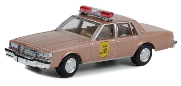 GREEN43010-B - CHEVROLET caprice 1987 Iowa State Police de la série HOT PURSUIT sous blister - 1