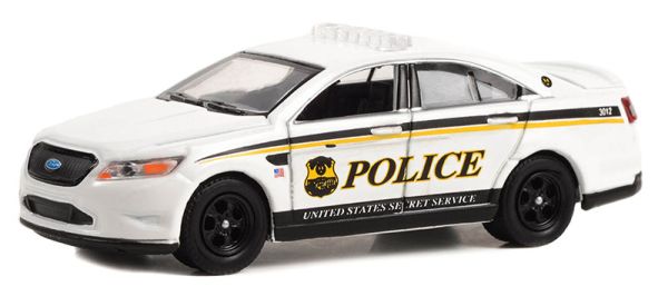 GREEN43015-D - FORD Interceptor Police 2015 Services secret des États-Unis de la série HOT PURSUIT sous blister - 1