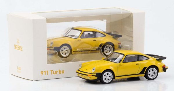NOREV430201K - PORSCHE 911 Turbo 1978 jaune de la gamme Youngtimers - 1