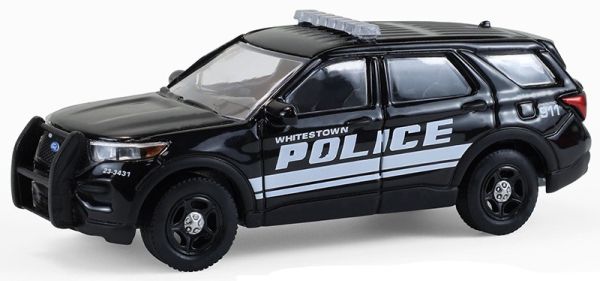 GREEN43050-D - FORD Police Interceptor Utility 2023 - Police de Whitestown de la série HOT PURSUIT sous blister - 1