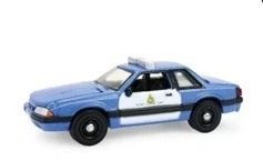 GREEN43065-A - FORD Mustang 1991 - Police du Canada GRC de la série HOT PURSUIT - EDITION SPECIALE CANADA sous blister - 1