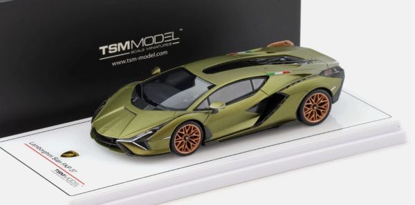 TSM430829 - LAMBORGHINI Sian FKP 37 2022 Vert mat - 1