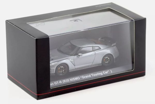 Miniature NISSAN GT-R - R35 NISMO Grand Touring Car Gris