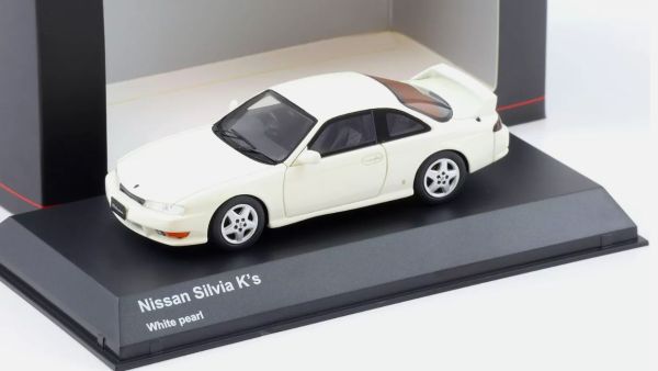 KYO43112W - NISSAN Silvia K's Blanc perle - 1