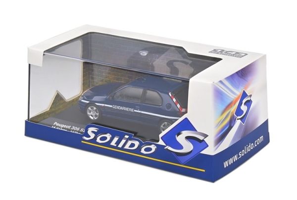 Miniature Peugeot 306 Police Gendarmerie – Minichamps 1/43 – Occasion